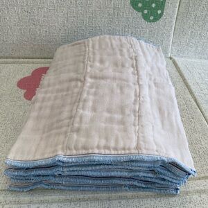 OsoCozy Unbleached Prefold Cloth Diapers 100% Cotton